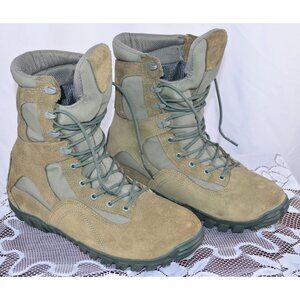 Belleville Airman Flight Certified Gore-Tex Lace Up Vibram Boots Green 12.5  R